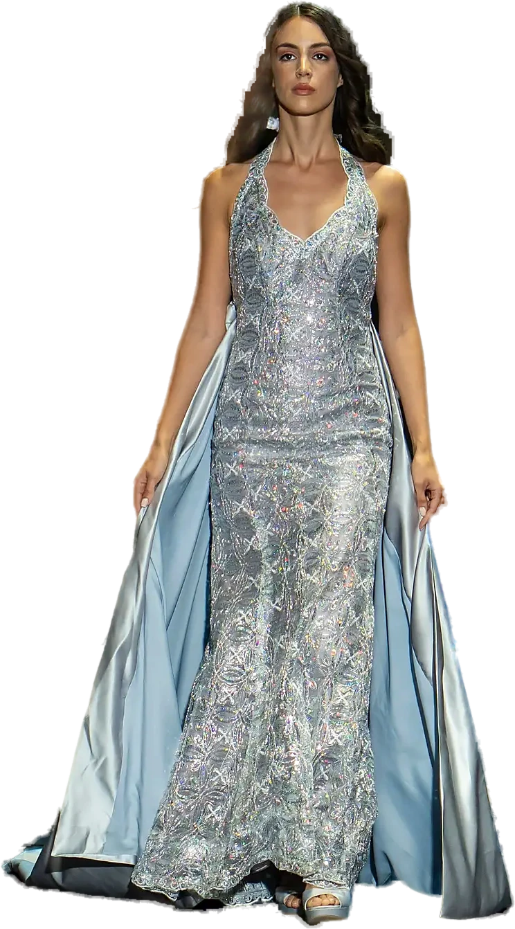 Look de Alejandra Hernández en la pasarela de Chile Fashion Week